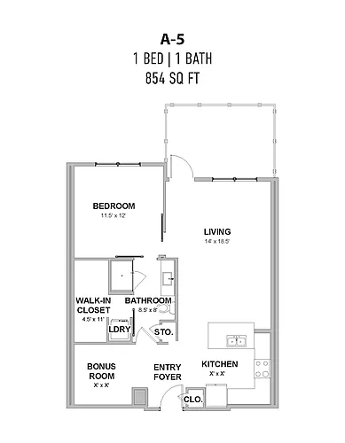 Floor plan A5