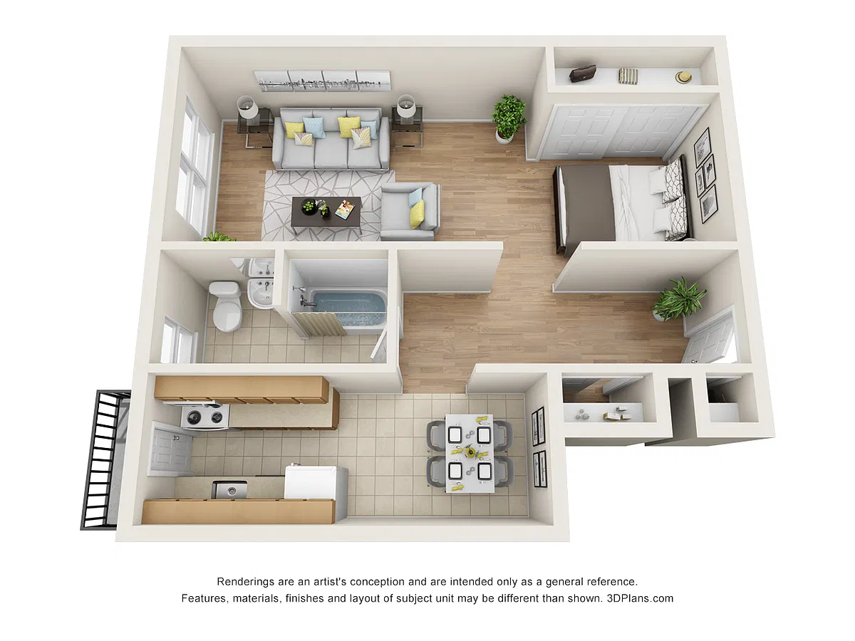 Floor plan Studio