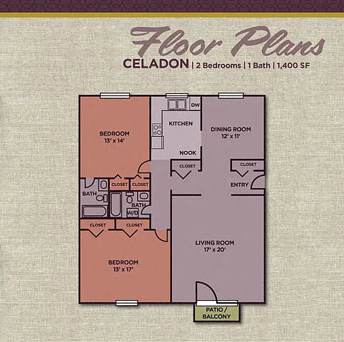 Floor plan Celadon (2.20 C)