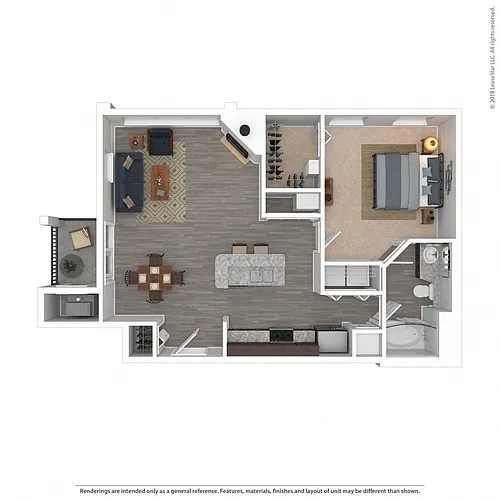 Floor plan A2-Renovated