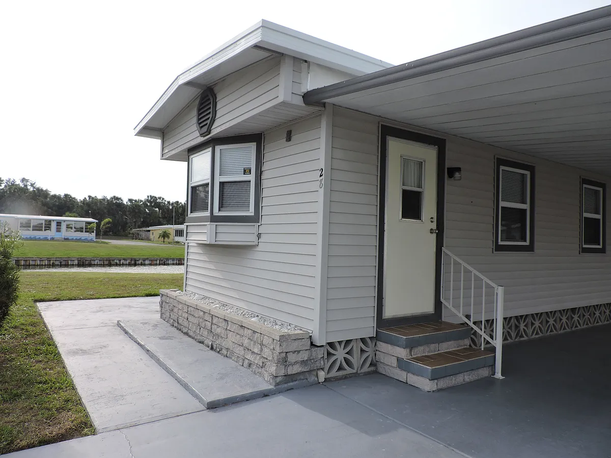 Front door access to Mobile Home. - 420 49th St E #28