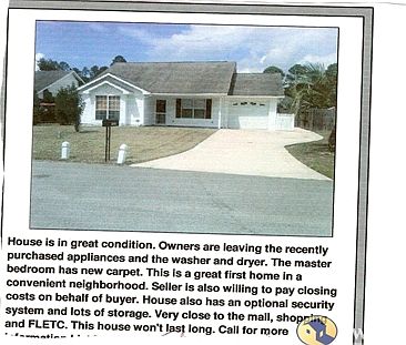 nice open kitchen fenced yard