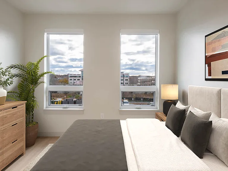 Bedroom with Hard Surface Flooring