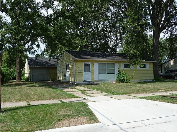 house and garage