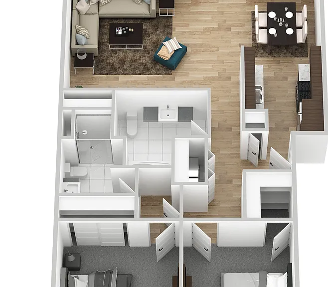 1,2,3-bedroom apartment homes close to everything! — Photo 31