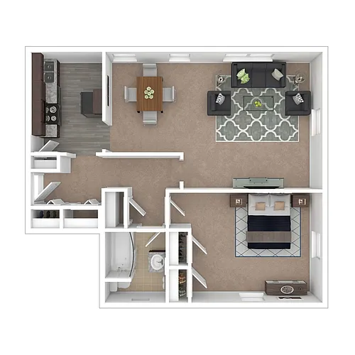 Floor plan The Indigo