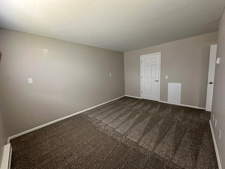 One Bedroom Renovated Bedroom with Two Closets