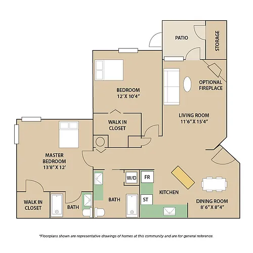 Floor plan Bailey`s Harbour Lakeview