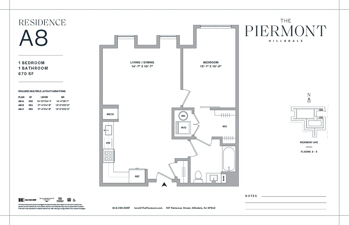 Floor plan A8