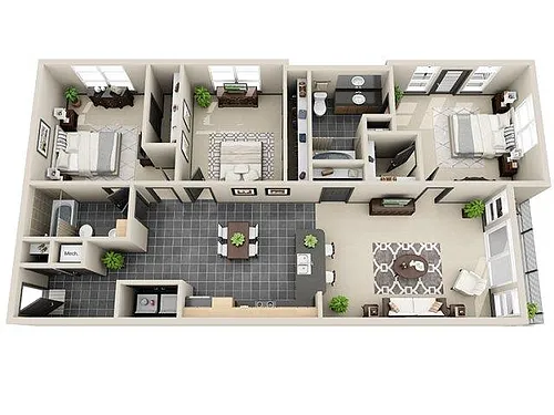 Floor plan C1