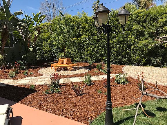 Private, serene yard