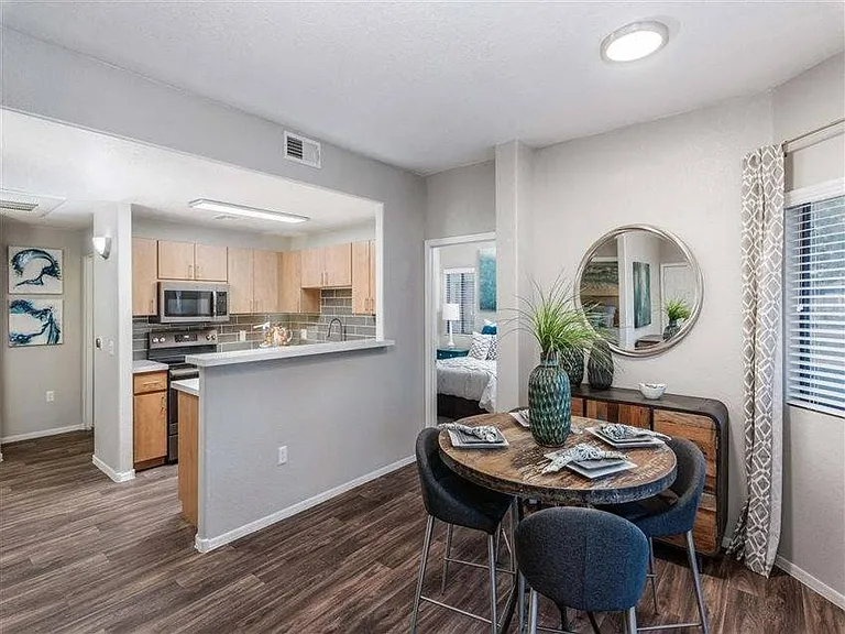 2x2 Gold Dining Room