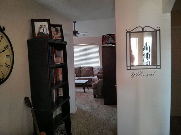 View from the front door