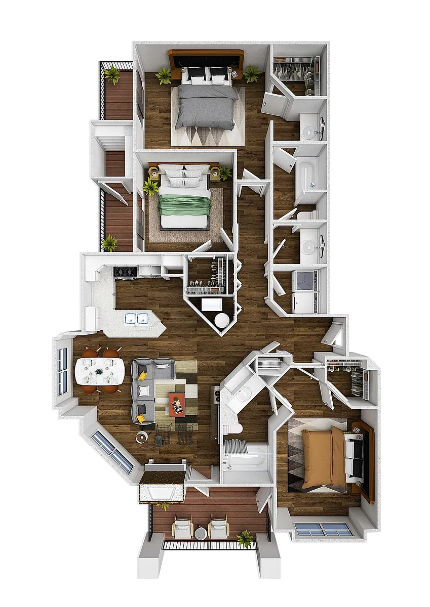 Floor plan Creekside