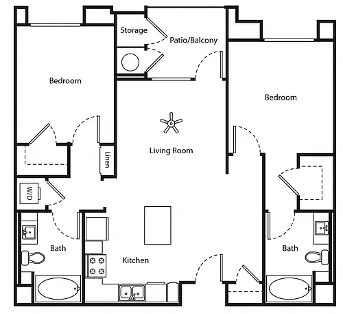 Floor plan B3