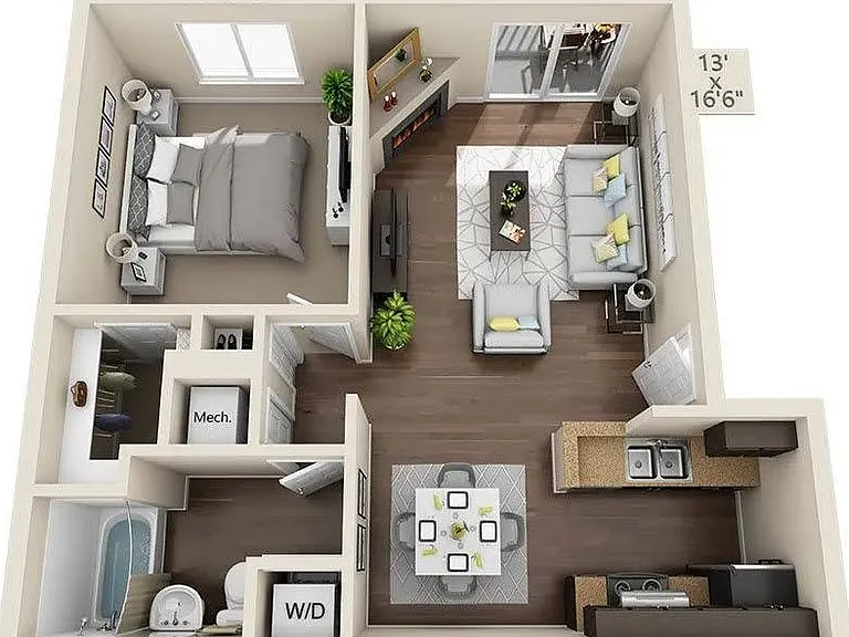 Crossroads at City Center Apartments — Photo 32