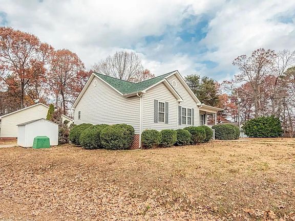 Small shed for lawn mowers and stuff.