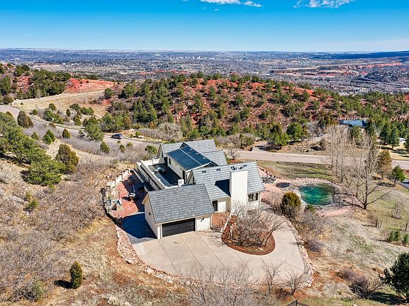 RV parking next to garage