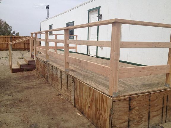 back porch (now painted)