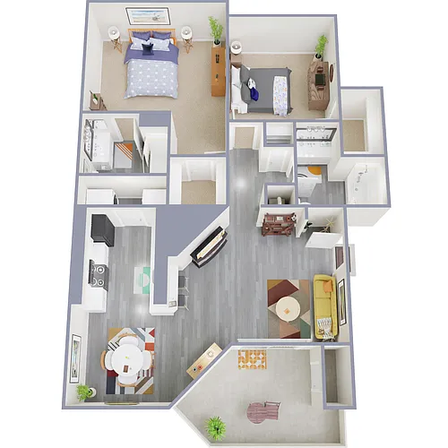 Floor plan B3