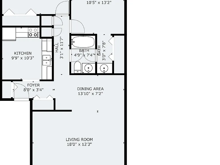 2 BR 1 ¼ Ba Photos