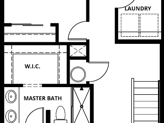 The third floor of the Sapphire has the bedrooms.