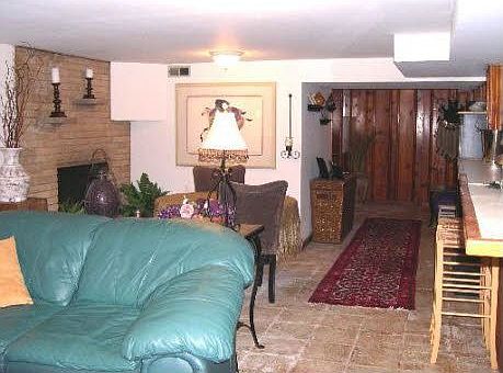 Basement Family Room w/ Fireplace