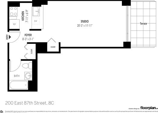 2nd image of 200 E 87th St APT 8C