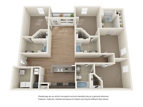 Floor plan 4BR