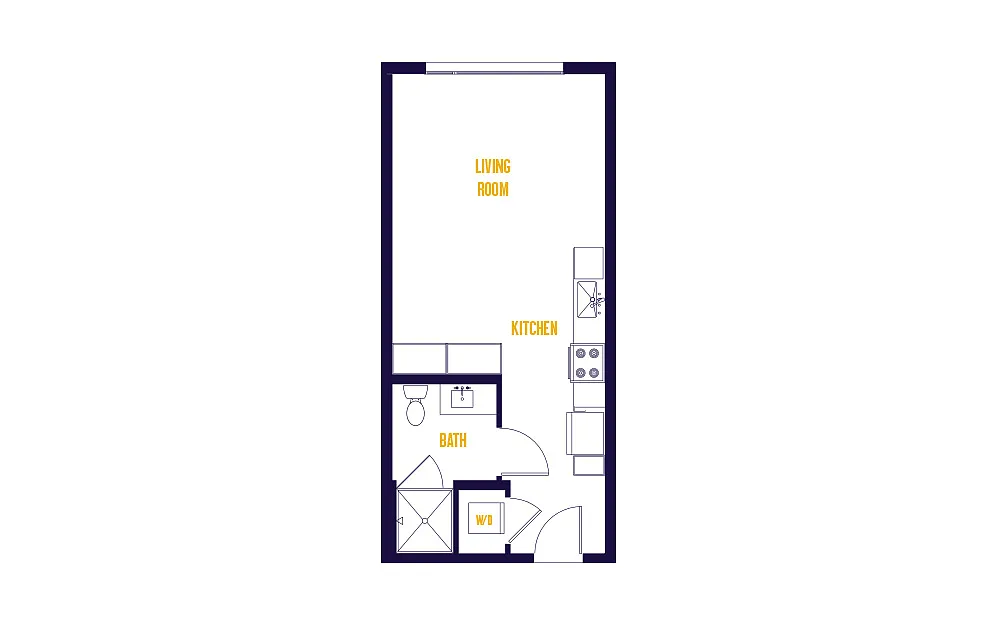 Floor plan Studio-S2.0