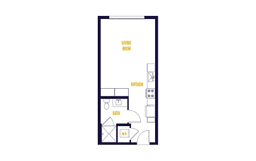 Floor plan Studio-S2.0