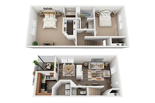 Floor plan B1 - The Lexington