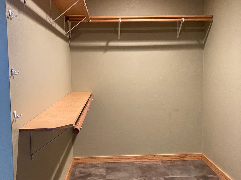 Large Walk in Closet.