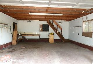 Garage with loft