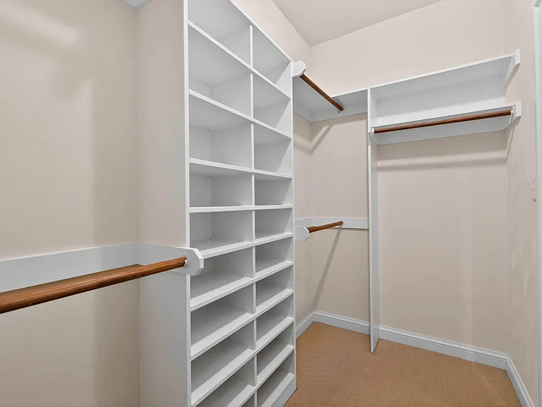 Primary walk-in closet