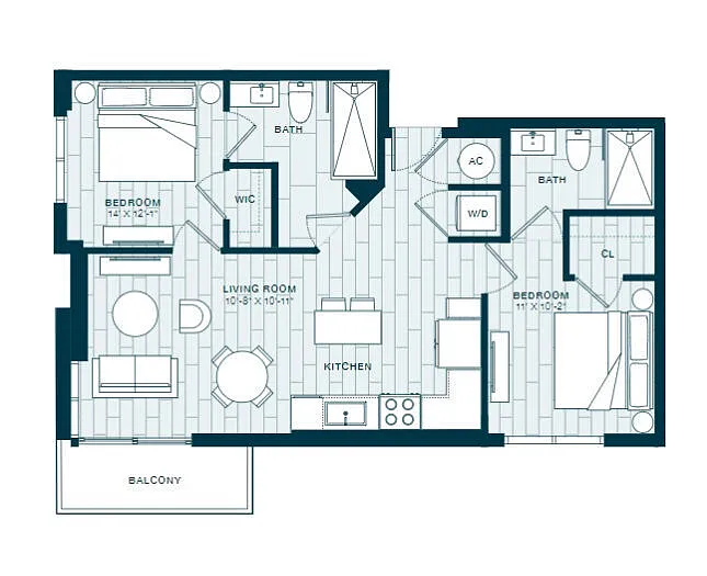 Floor plan B10