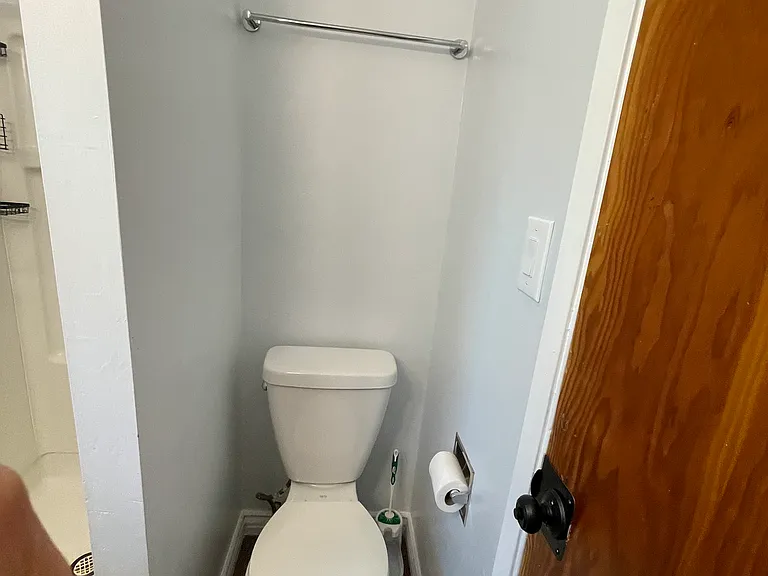 North bathroom toilet