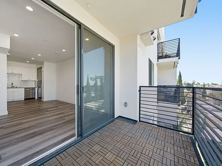 View from the Balcony to the Living Room