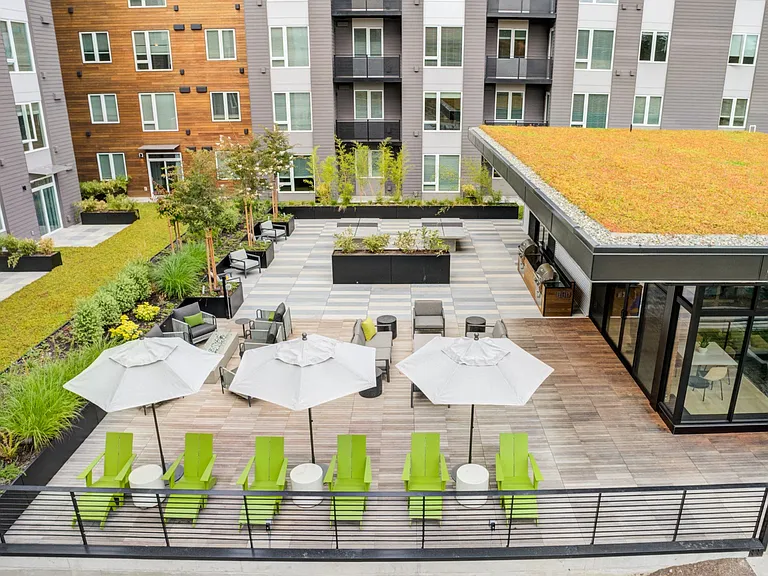 Soak in the tranquility in our private terrace gardens.