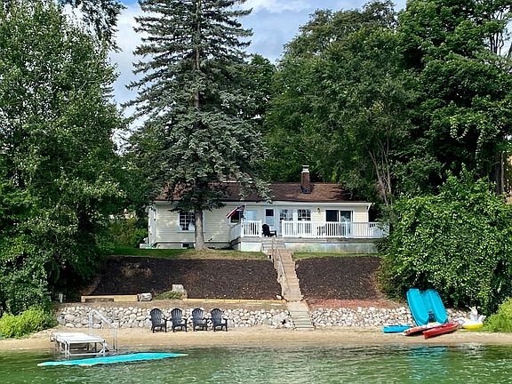 View of the house from the lake