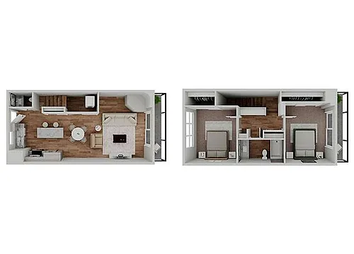Floor plan B04T Townhome