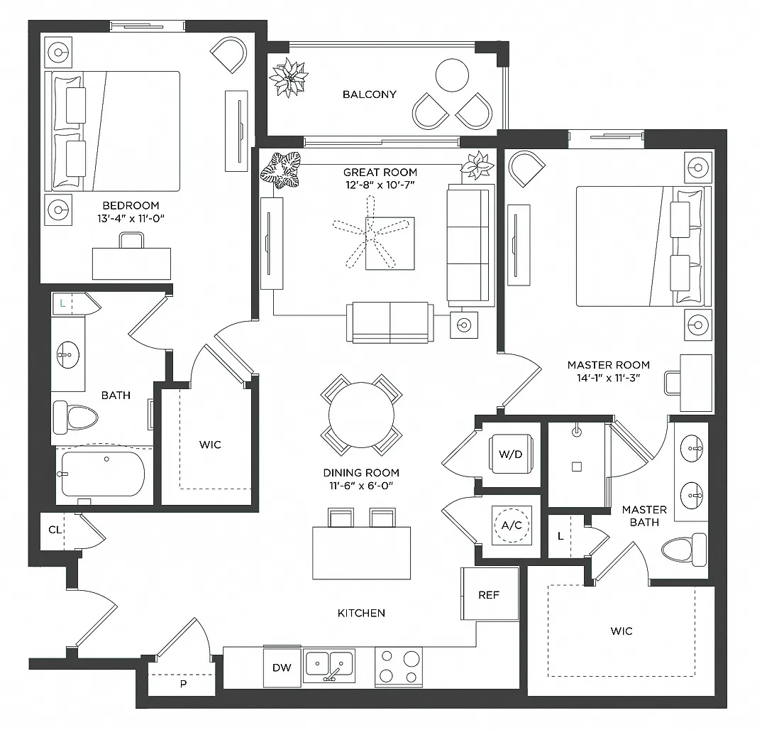 Floor plan MAGNOLIA