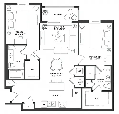 Floor plan MAGNOLIA