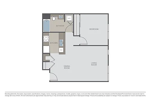 Floor plan Plan 1A