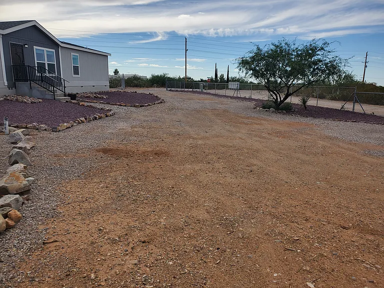 CORNER OF PROPERTY AT 2ND GATE