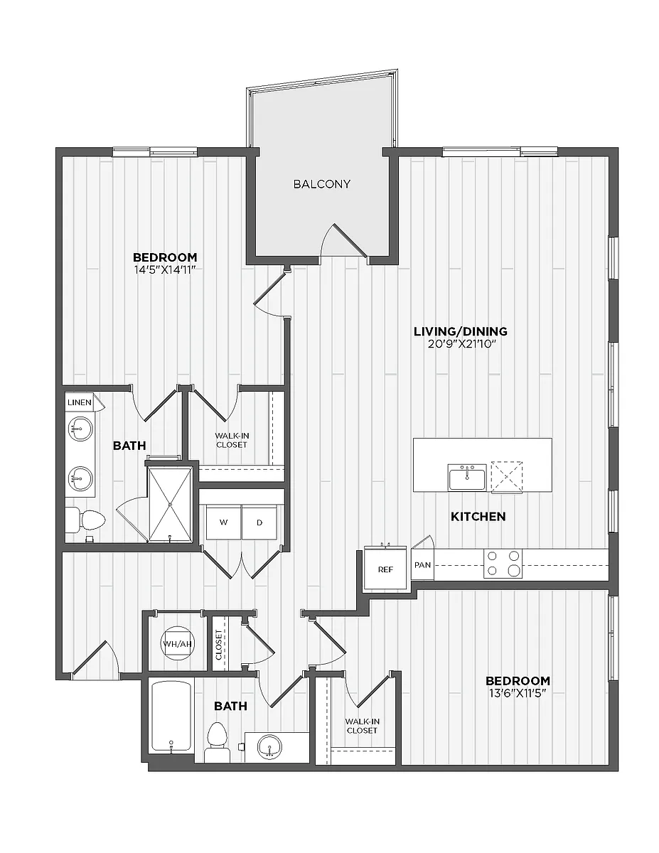 Floor plan B3M3