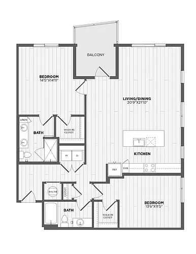 Floor plan B3M3