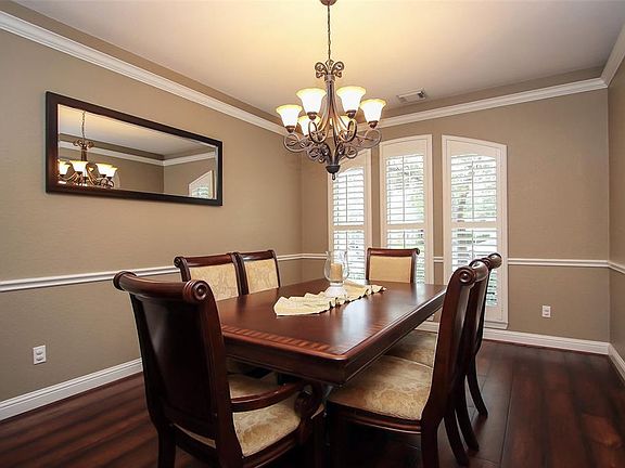 Elegant formal dining room creates a great space to gather with family and friends.