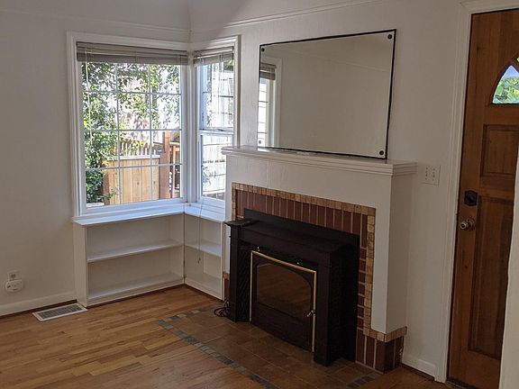 Fireplace in living room