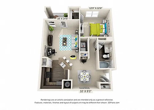 Floor plan A1